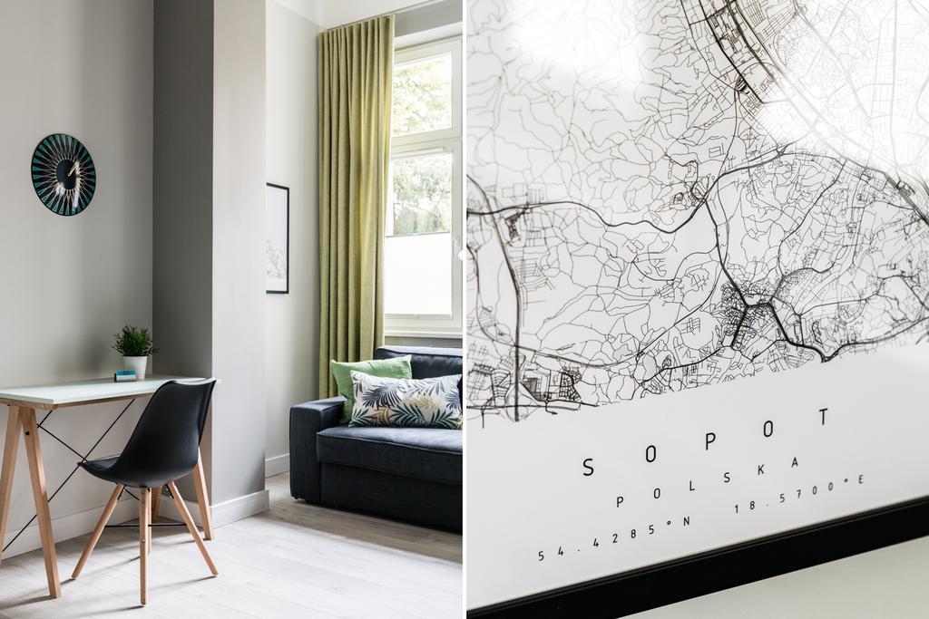 Sanhaus Apartments - Chopina 13 - Apartamenty W Centrum, 5 Minut Od Plazy I Deptaka Sopoty Exteriér fotografie